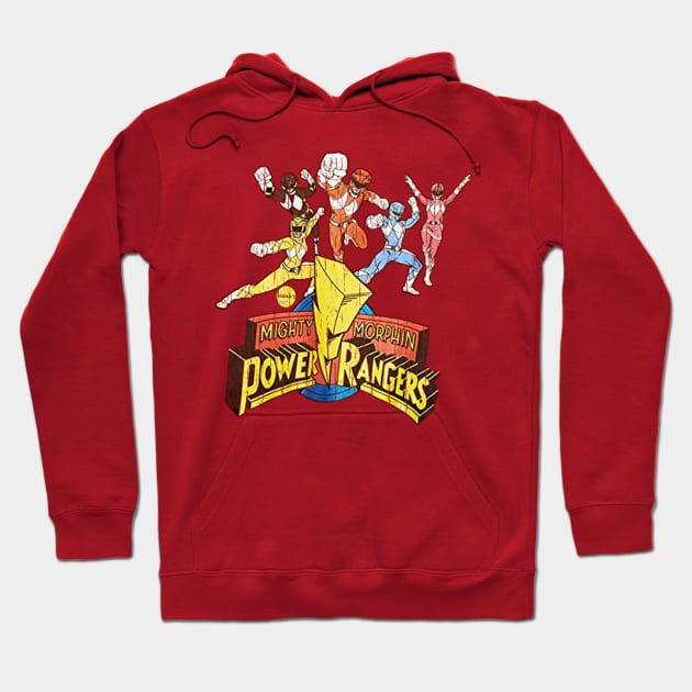 Vintage power rangers Hoodie by erd's